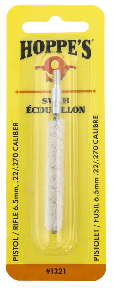 Hoppes Cleaning, Hop 1321       Cleaning Swab 22/270          10pk