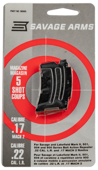 Savage Mkii, Sav 90005 Mag 22lr Mkii 5rd Savage Mkii, Sav 90005 Mag 22lr Mkii 5rd