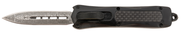 Steel River Knives Spartan, Spartan Ma163-b-dd Mini Dagger Otf Blk Grp Damscus Steel River Knives Spartan, Spartan Ma163-b-dd Mini Dagger Otf Blk Grp Damscus