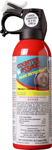 Counter Assault Bear Spray, Amk 15067034 Counter Asaault Bear Spray 10.2