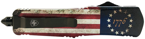 Templar Knife 1776, Temp Mbrf331 Slim Betsy Ross Flag Drop Point Blk Templar Knife 1776, Temp Mbrf331 Slim Betsy Ross Flag Drop Point Blk