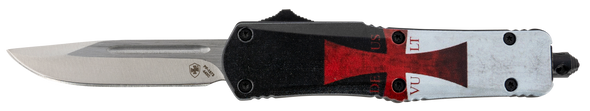 Templar Knife Templar Flag, Temp Stk332 Sml Templar Flag Drop Point Slv Templar Knife Templar Flag, Temp Stk332 Sml Templar Flag Drop Point Slv
