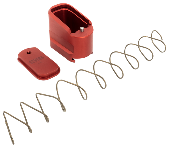 Shield Arms Magazine Extension, Shield Sa-s15-me-5-red  S15 +5 Mag Extension Shield Arms Magazine Extension, Shield Sa-s15-me-5-red  S15 +5 Mag Extension
