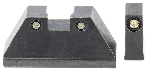 Ameriglo Optic Compatible Sight Set For Glock, Amer Gl813   Xltall Glk 17-39          Grn/blk/grn