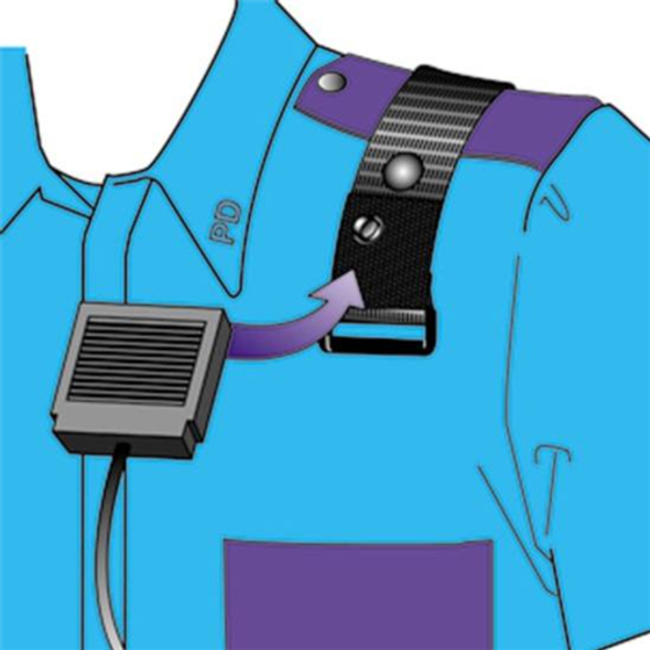 Epaulet Microphone Holder Epaulet Microphone Holder