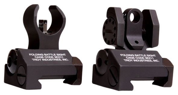 Troy Ind Micro Battlesight Set Hk Front & Round Rear, Troy Ssig-iar-smbt-00   Micro Hk Sight Set