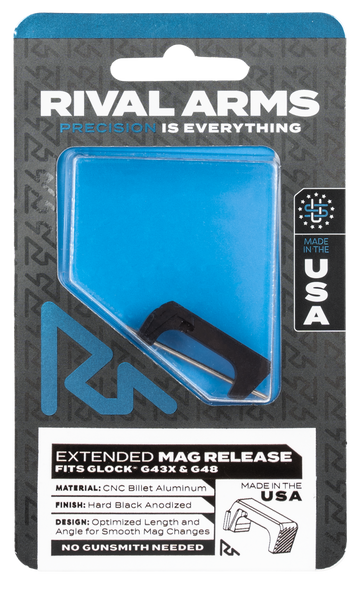 Rival Arms Magazine Release, Rival Ra72g004a Mag Release Ext G43x / G48 Blk Rival Arms Magazine Release, Rival Ra72g004a Mag Release Ext G43x / G48 Blk
