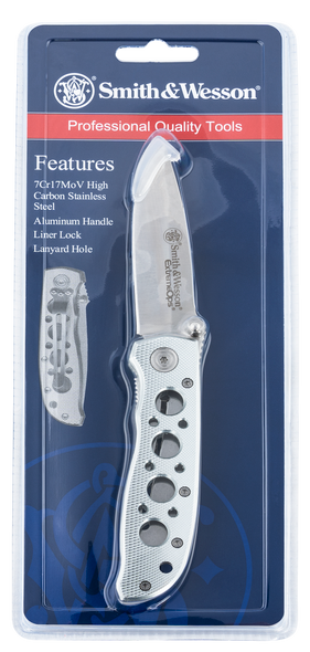 Sw Knives Extreme Ops, S&w Ck105hcp Extreme Ops 4.1 Plain Silver Sw Knives Extreme Ops, S&w Ck105hcp Extreme Ops 4.1 Plain Silver