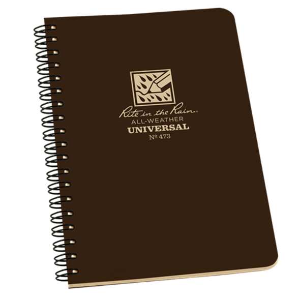 Polydura Side-spiral Notebook (4.875'' X 7'') - RIR-473