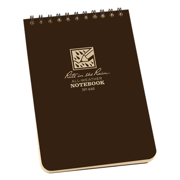 Top Spiral Notebook - 4 X 6 - RIR-446