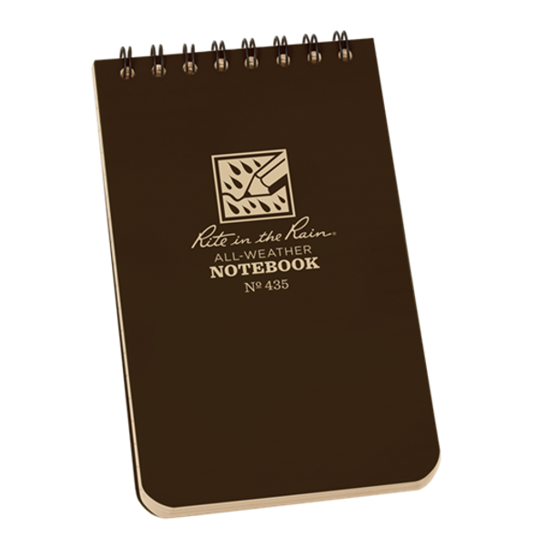 Polydura Top-spiral Notebook (3'' X 5'') - RIR-435