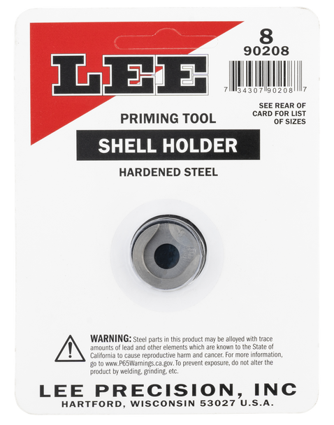 Lee Shell Holder, Lee 90208 Shell Holder #8   Ap Only