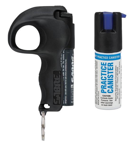 Sabre , Sec Pbbkocstu04 Quick Grip Pepper Spray Kit Blk