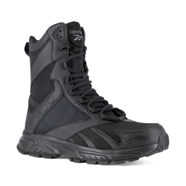 Hyperium Tactical 8'' Tactical Boot W/ Soft Toe - Black - RBK-RB6655-W-10