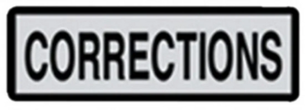 Shield Decal Corrections 5'' X 23''