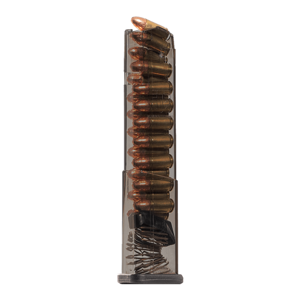 Carbon Smoke Mag For Glock 43x, 48