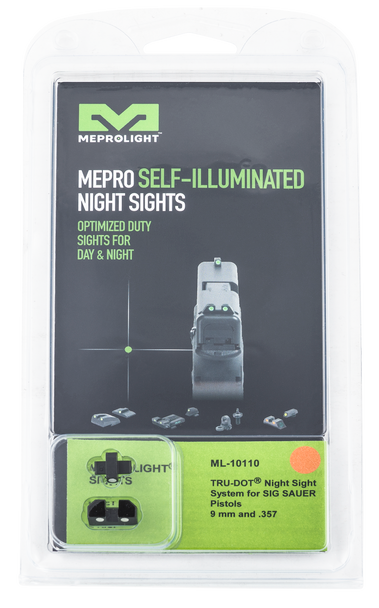 Mepro Usa Llc Tru-dot, Mepro 101103301  Trudot Sig P226/320/365   Grn/org