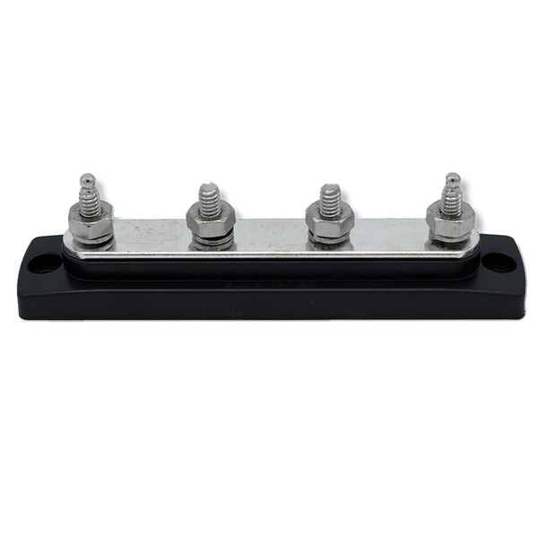 Bluewater Common Stud Busbar 4 Gang - Black