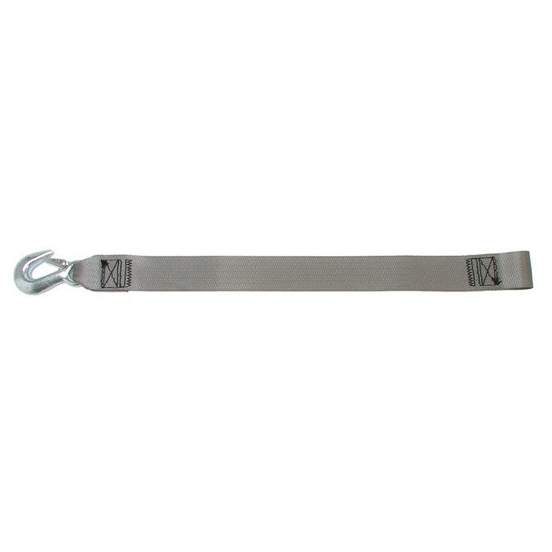 BoatBuckle Winch Strap w/Loop End 2" x 20'