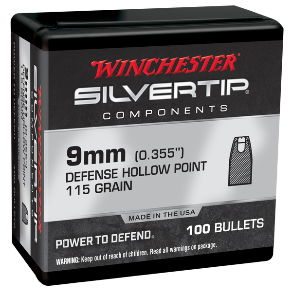 Winchester Ammo Centerfire Handgun, Win Wb9st115x      Bul 9mm    115 Sthp      100/10
