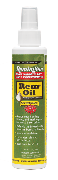 Remington Accessories Rem Oil, Rem-18378 Moistureguard Rem Oil 6 Oz