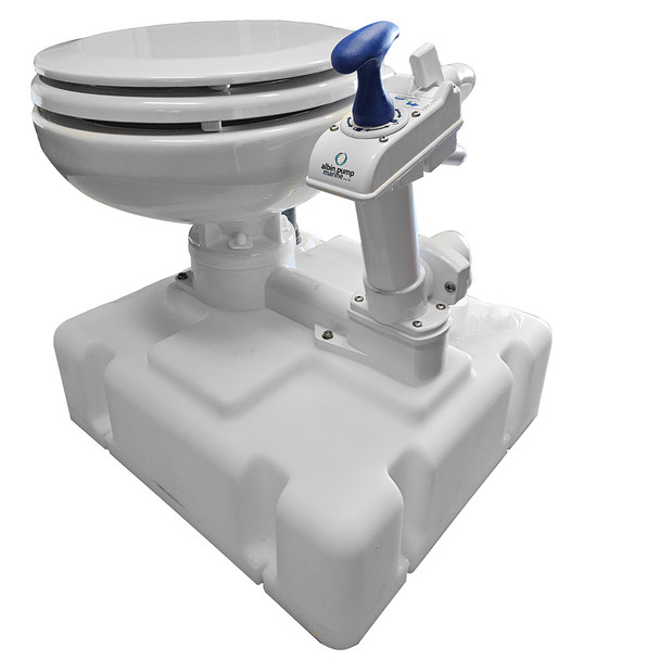 Albin Group Voyager Manual Toilet System w/Tank