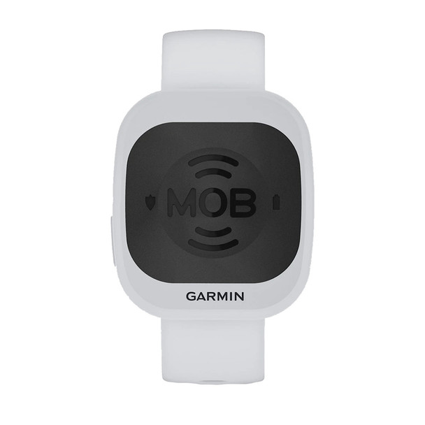 Garmin MOB Tag w/White Quick Release Band