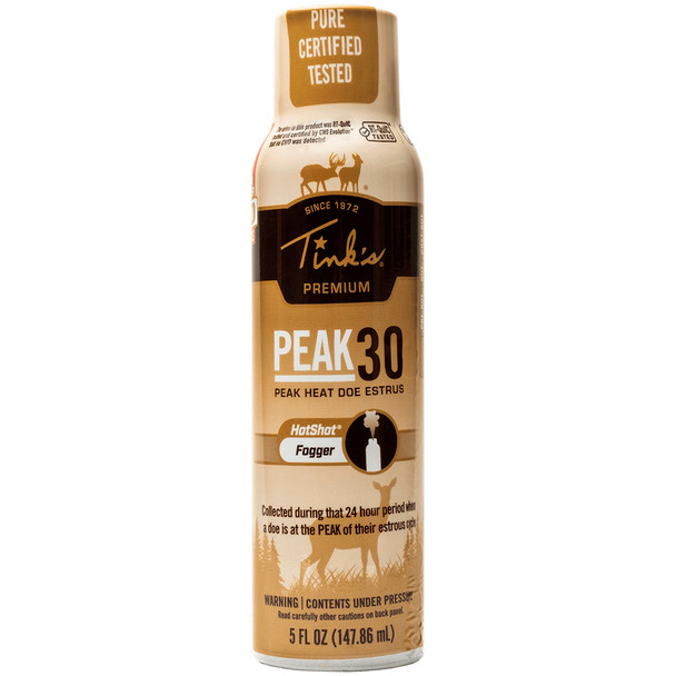 Tinks Peak30 Premium Doe Estrus  Fogger 5 Oz.