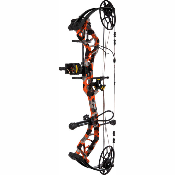 Bear Legit Maxx Rth Bow Package Fred Bear Fire/black 70 Lbs. Rh