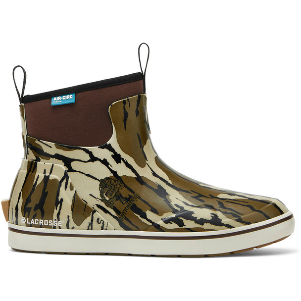 Lacrosse Alpha Deck Boots Mossy Oak Bottomland 13