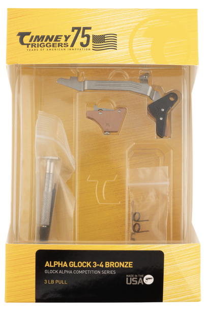 Timney Triggers Alpha, Timney Alpha Glock3-4-brnze Glk G3/4 9mm/40 Triggr