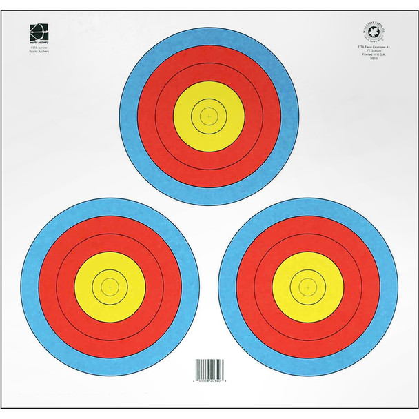 Maple Leaf Wa 3 Spot Triangle Target 25 Pk.