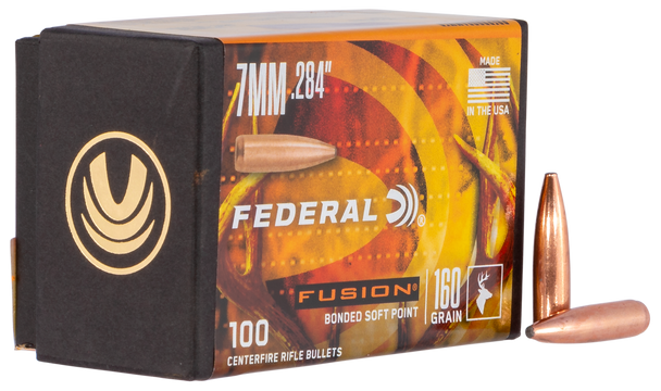 Federal Fusion Component, Fed Fb284f3     Bull .284 160fus       100/4