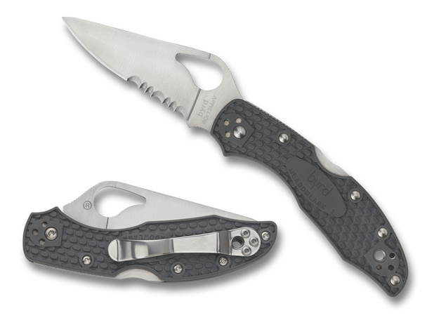 Spyderco Byrd, Spy By04psbk2      Byrd Meadowlark Cmb Dp 2.87 Blk