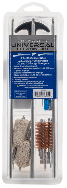 Dac Gunmaster, Dac 38260     Slimline Univ Cln Kit Clamshell 19pc