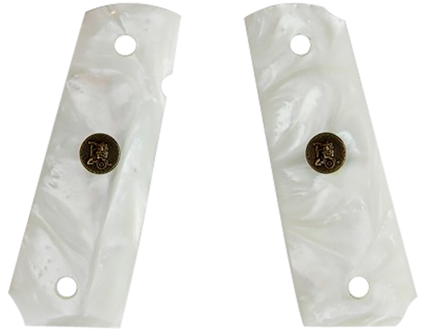 Pachmayr Custom, Pac 62001 1911   Grips White Pearl