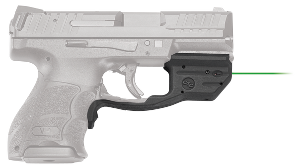 Crimson Trace Lg-499 Green Laserguard, Crim 0165901    Lg499g Lsrgrd H&kvp9/40 Vp9sk Grn