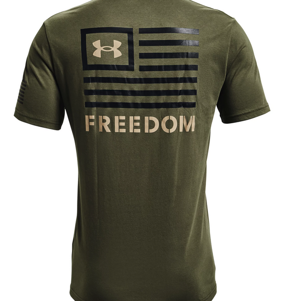 Ua Freedom Banner T-shirt - 1370818390MD