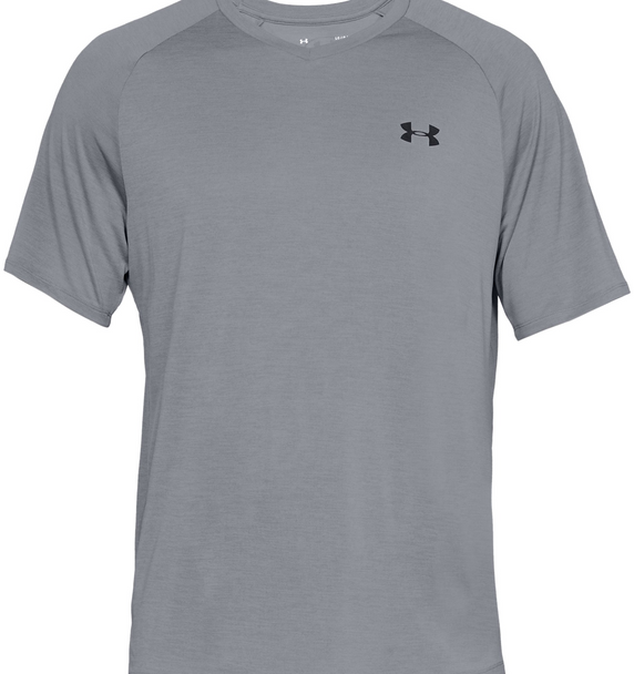 Ua Tech V-neck Short Sleeve - 1328190035MD