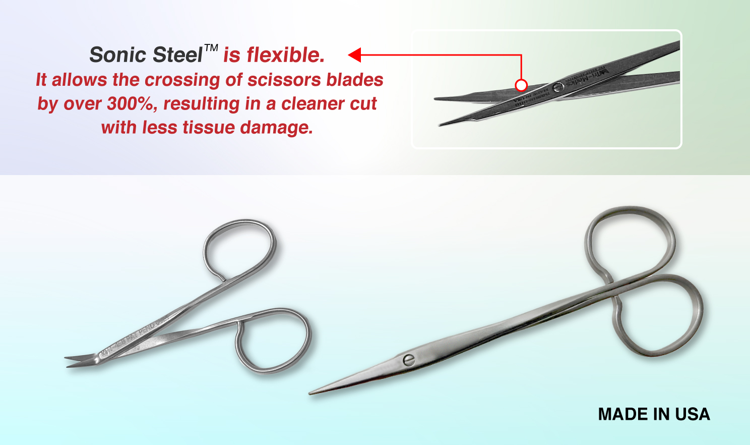 Steven Tenotomy Scissors - Ribbon Suture Scissors