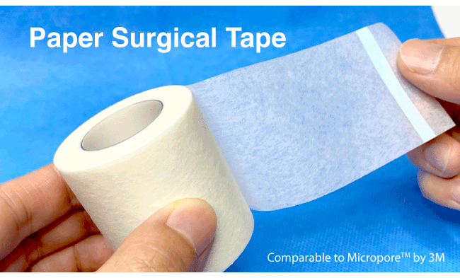 Paper Surgical Tape • Killer Silver