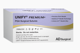 Premium+ PGA Surgical Sutures, Size 2/0, 27" Thread with 36mm 1/2 Circle Taper Point Needle. Undyed. Box of 12. Expired Premium+ PGA Surgical Sutures, Size 2/0, 27" Thread with 36mm 1/2 Circle Taper Point Needle. Undyed. Box of 12. Expired