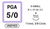 PGA Surgical Sutures, Size 5/0, 18" Thread with 11mm 3/8 Circle R/C Needle. Undyed. Box of 12. (Expires 6/2026)