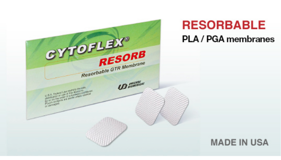 CYTOFLEX Resorbable PLA/ PGA Barrier Membrane AD Surgical