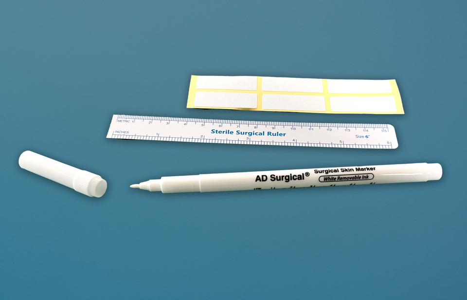 Aesthetic Skin Markers (Erasable White Ink) | AD Surgical