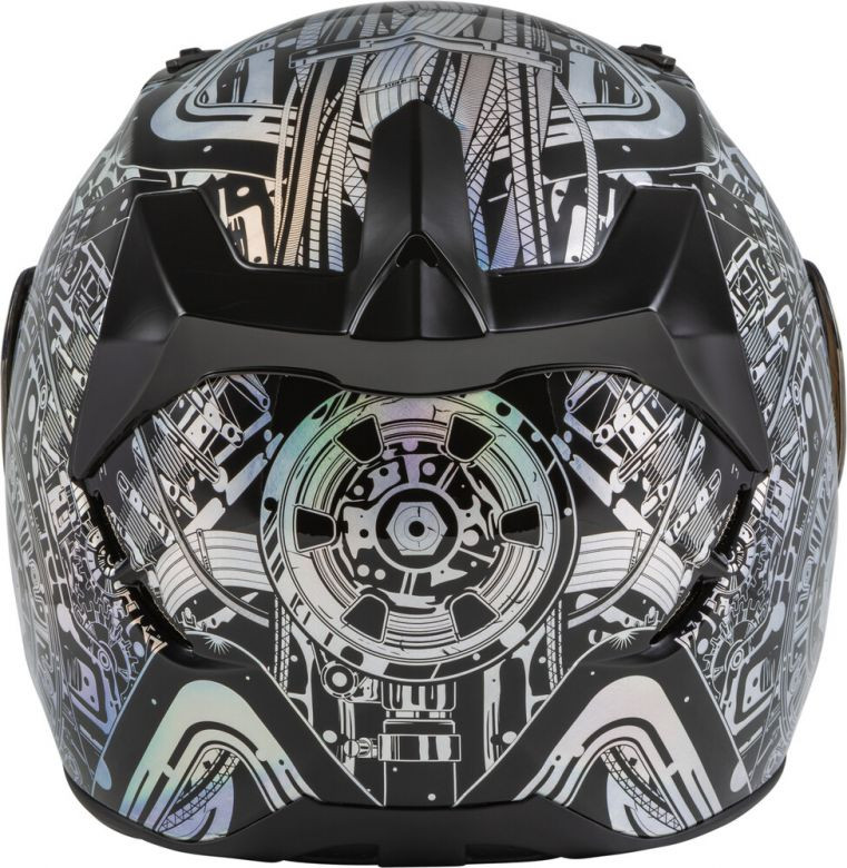 Fly Racing Revolt Matrix Iridescent Helmet - FREE Mirror Shield