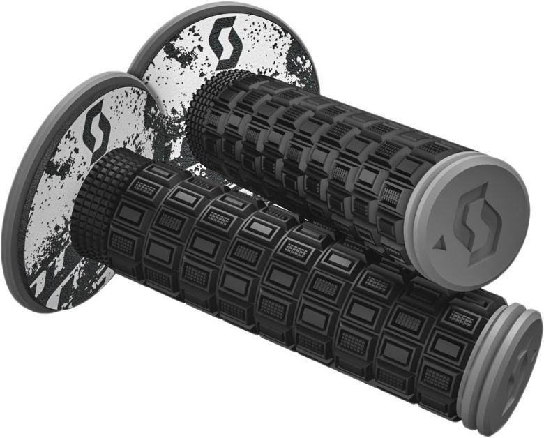 Scott Mellow Dual Density MX Grips - Motorcycle Closeouts by Rider