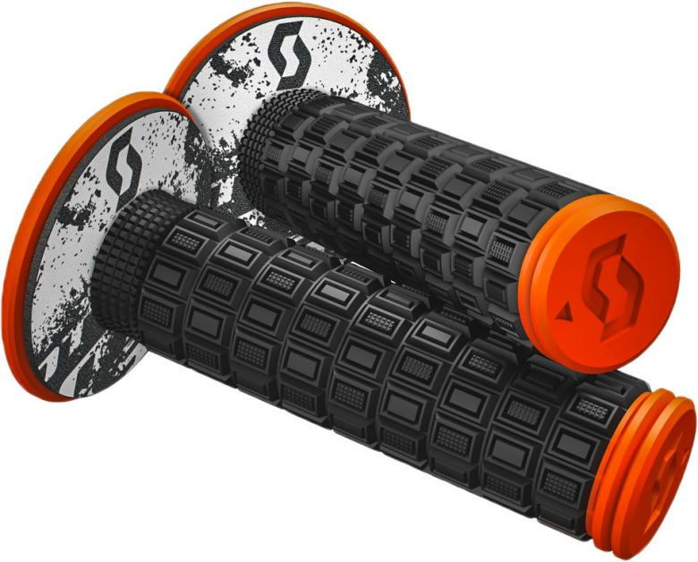 Scott Mellow Dual Density MX Grips - Motorcycle Closeouts by Rider