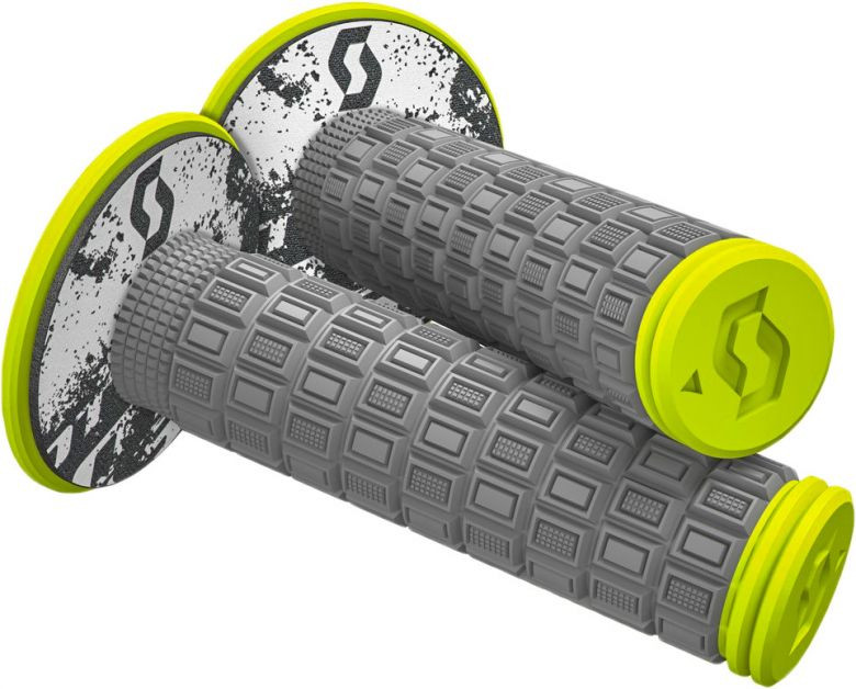 Scott Mellow Dual Density MX Grips - Motorcycle Closeouts by Rider