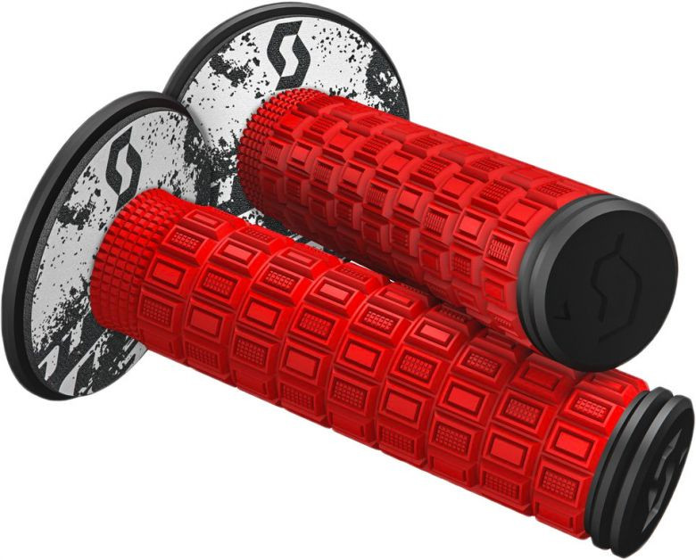 Scott Mellow Dual Density MX Grips - Motorcycle Closeouts by Rider